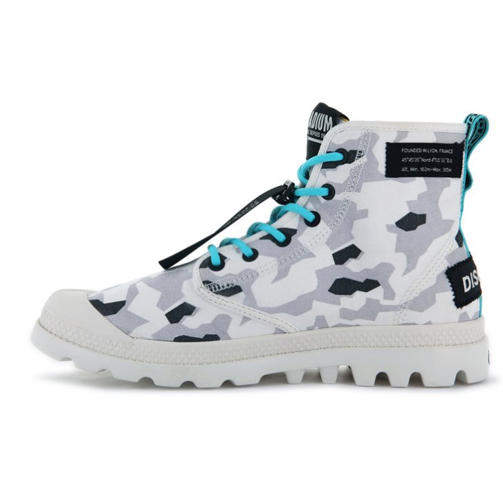 Bottes Palladium Pampa Lite Overlab Femme Camouflage | FR GMO521J